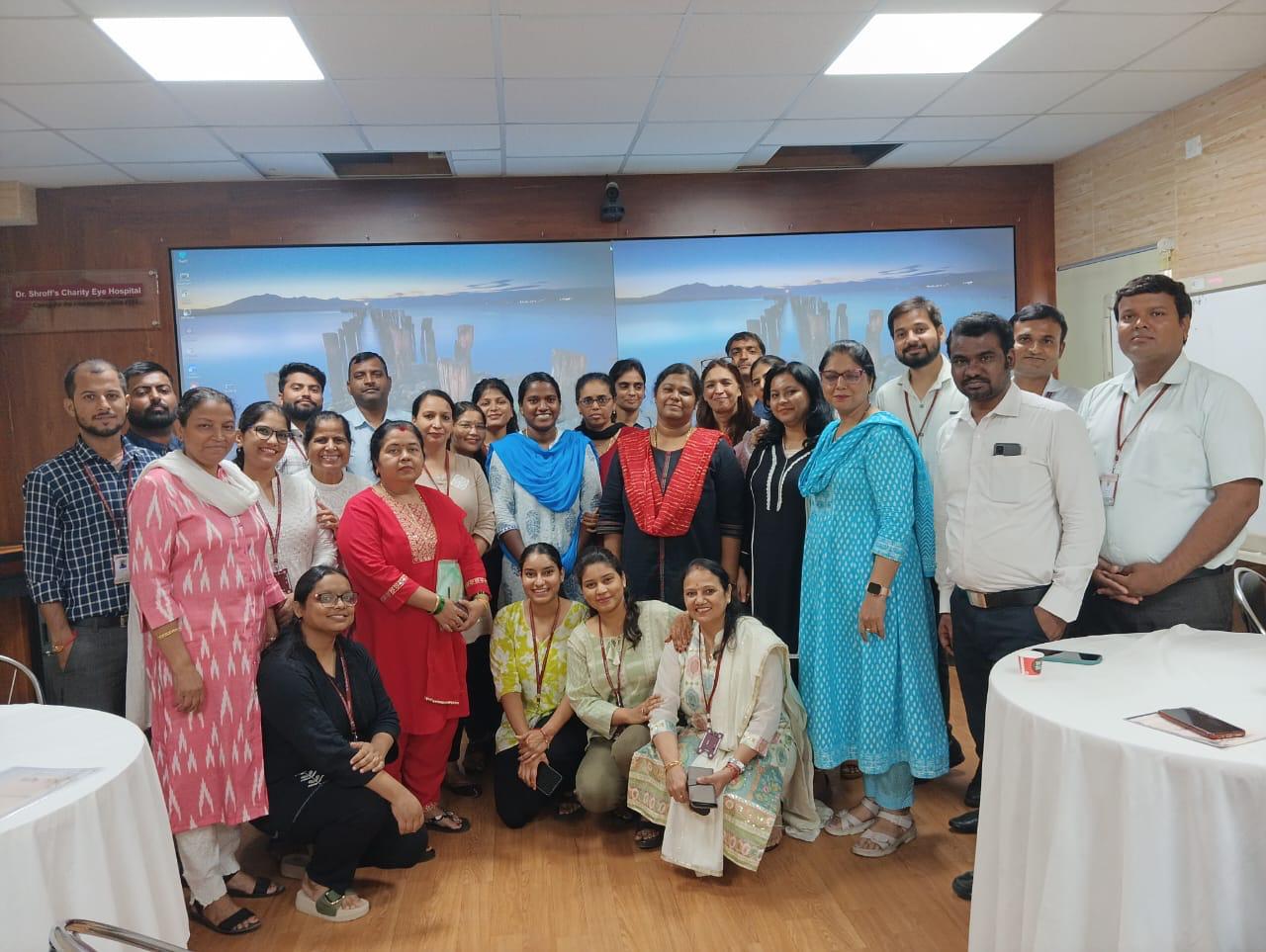 Workshop on Implementation in Learning Management System in AOP Department 