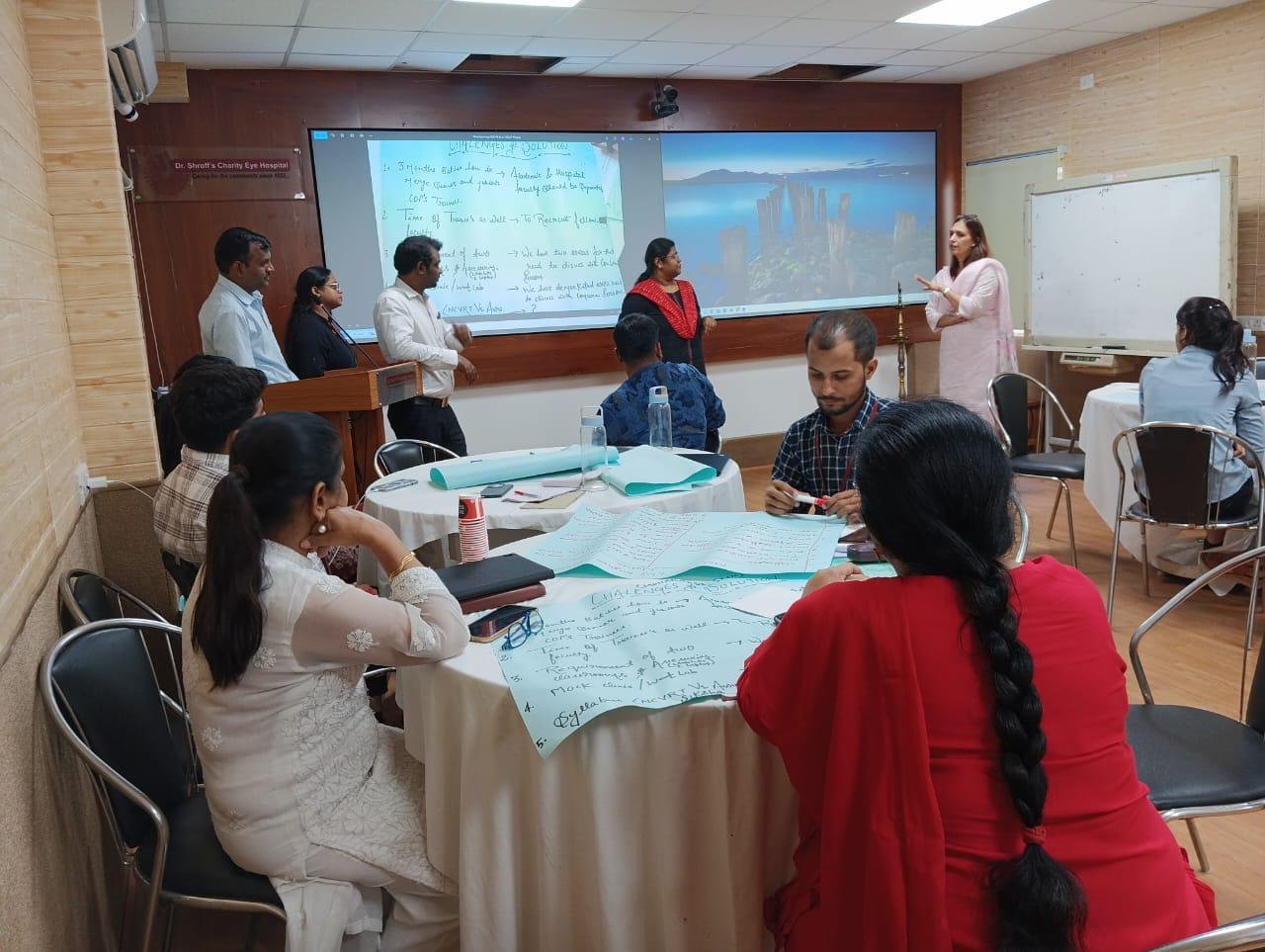 Workshop on Implementation in Learning Management System in AOP Department 